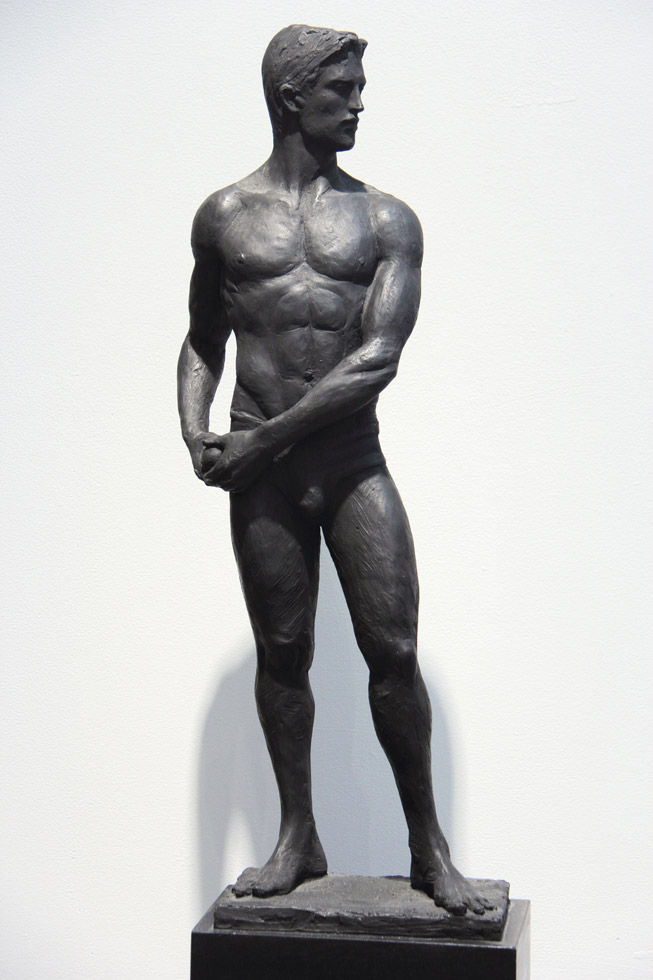 Statue-of-Man-Bronze-9.5w x 5.5d