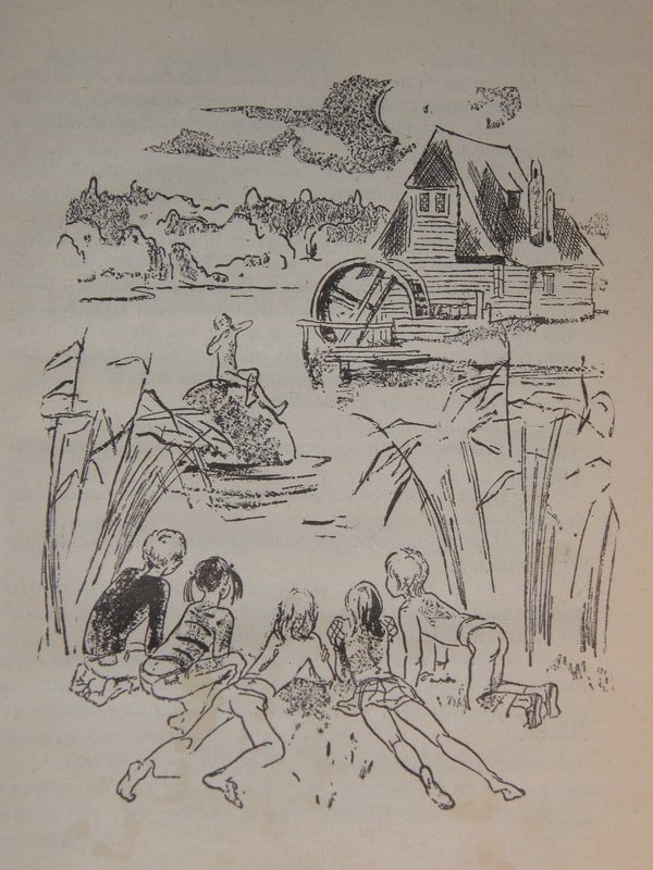 1975, illustration to Astrid Lindren