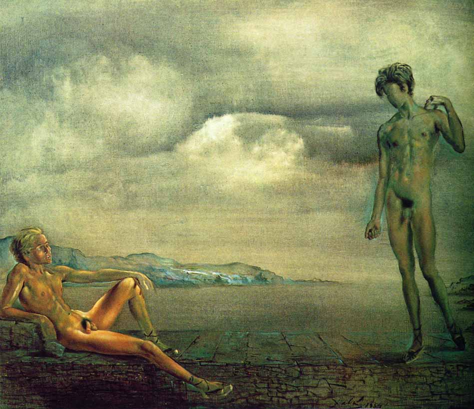 Salvador Dali - Two Youths (1954