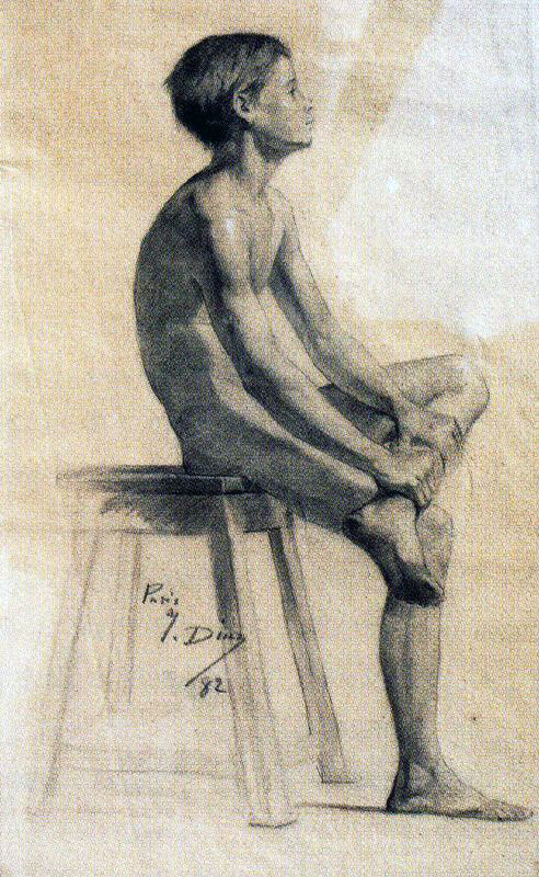 Drawn in 1882, when the artist w