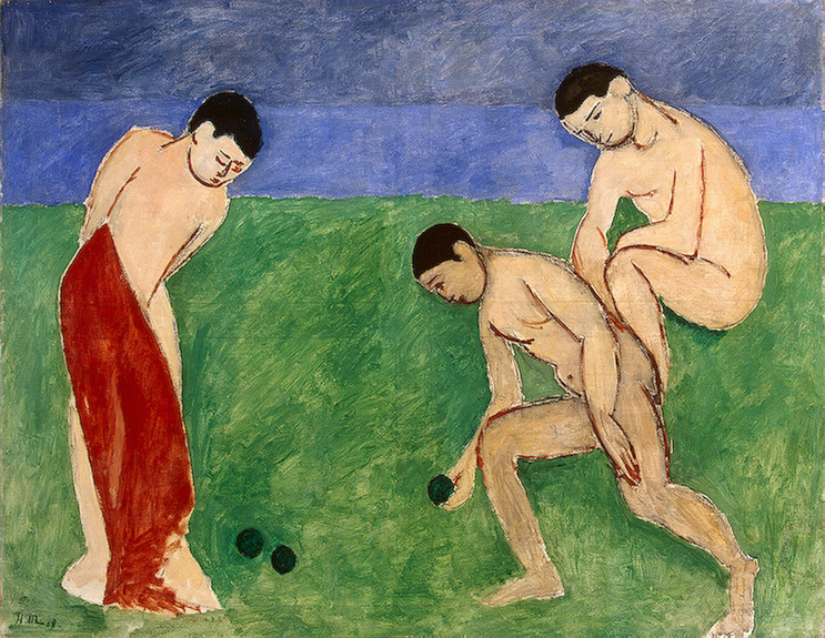 Игроки  в шары. 1908. Эрмитаж.jp