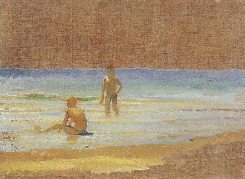 Ghe Nikolay 1868 boys-seashore