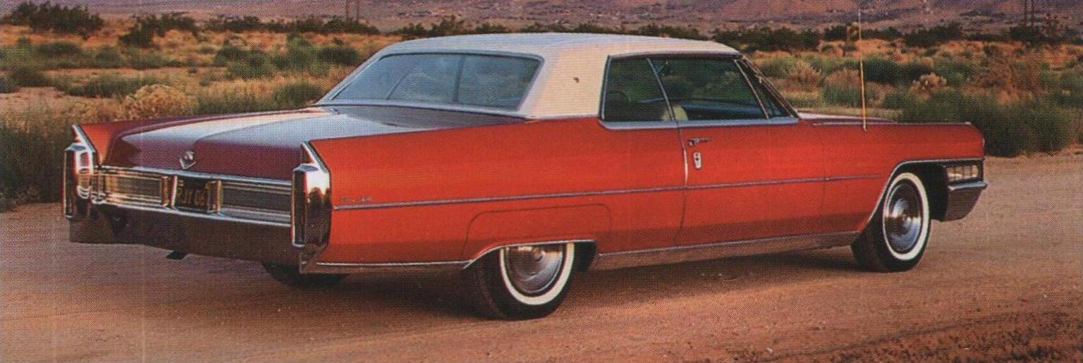 1965 Cadillac Coupe DeVille Rear