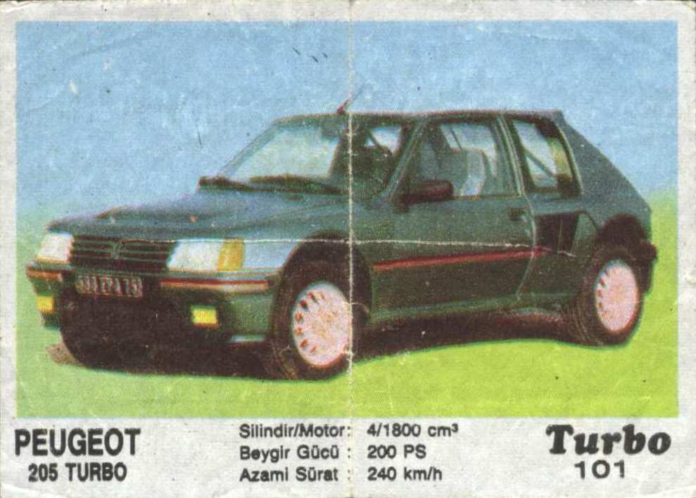 Turbo 101 - Peugeot 205 Turbo.jp