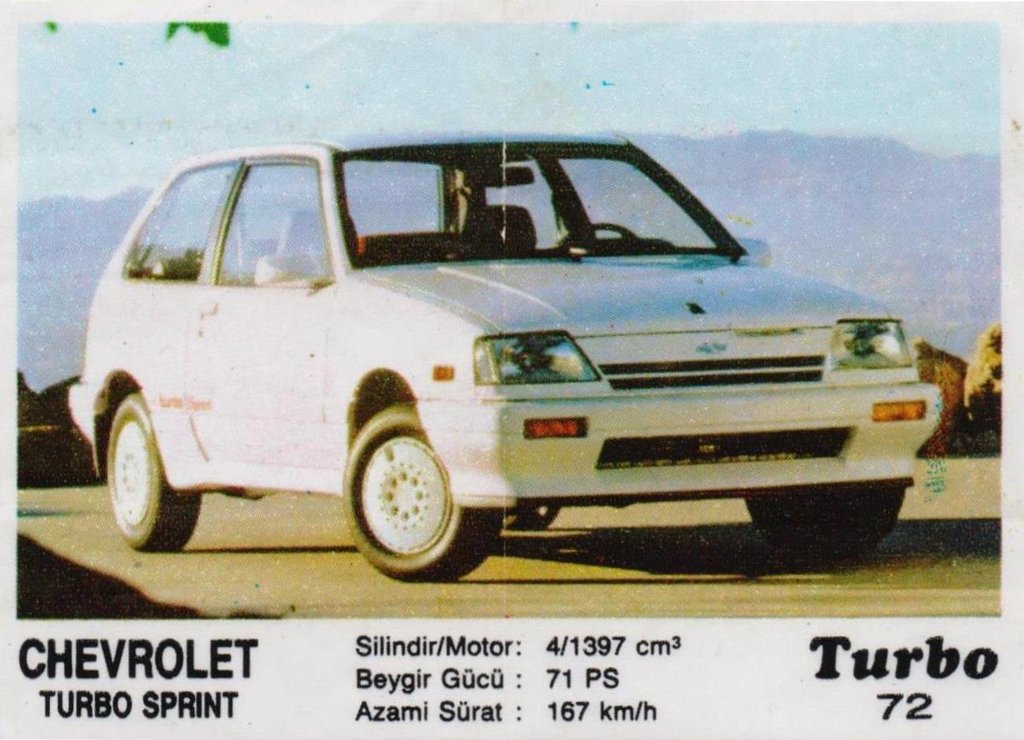 Turbo 72 - CHEVROLET Turbo Sprin