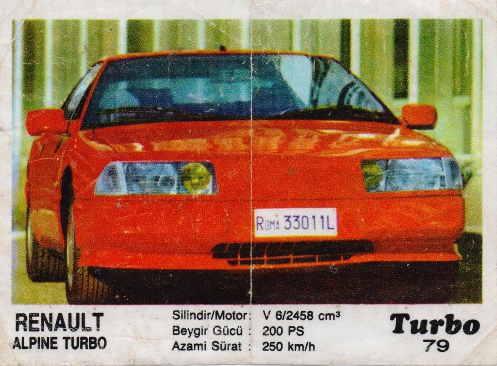 Turbo 79 - RENAULT Alpine Turbo.