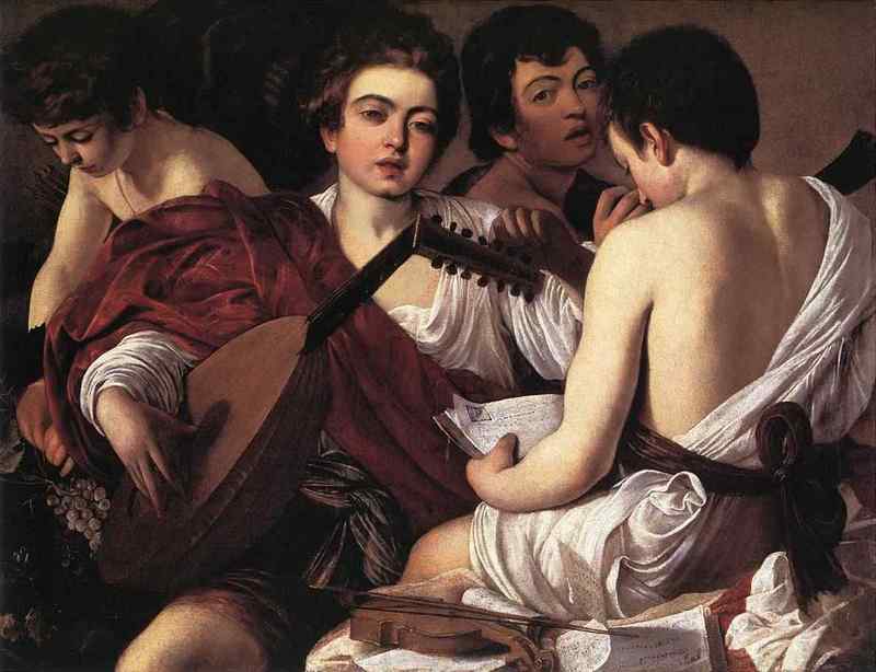 Caravaggio_The_Musicians_1596_11