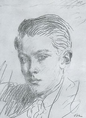 Augustus John - Portrait of Rere