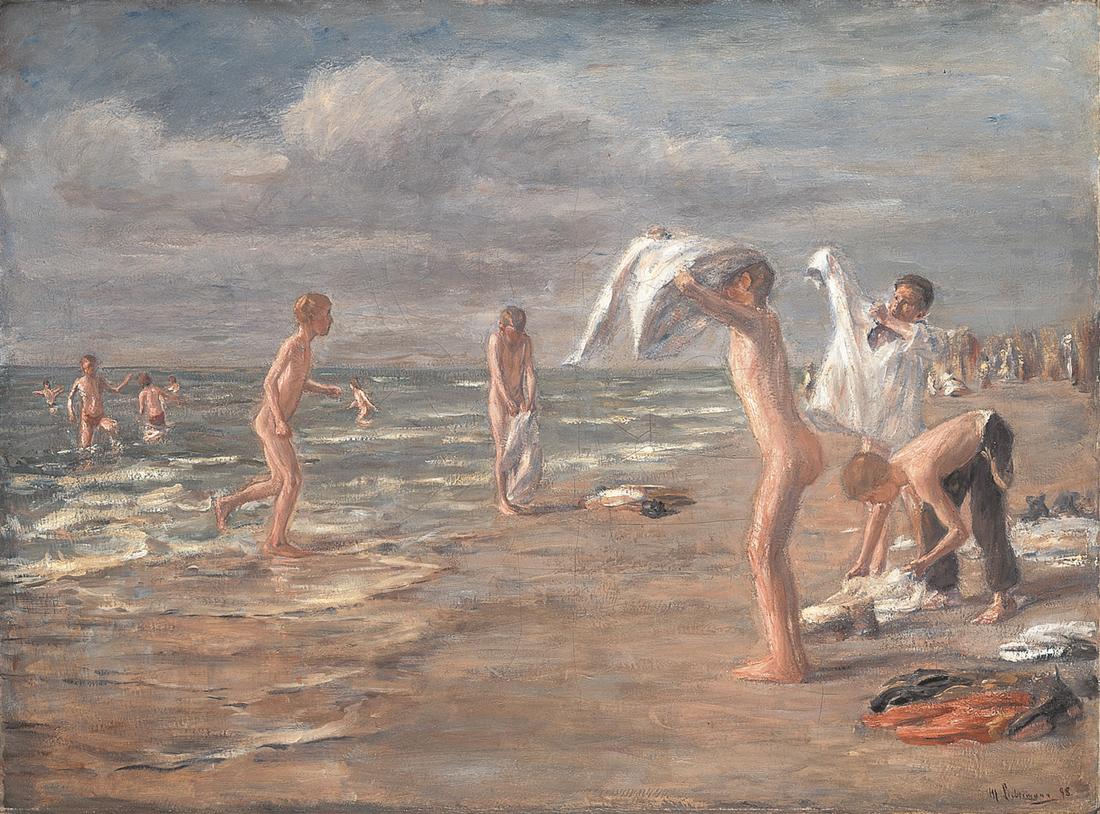 Max_Liebermann_Bathing_Boys_1898