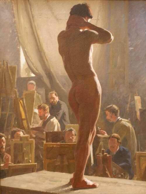 Tuxen,Laurits,1877,Atelie Bonnat